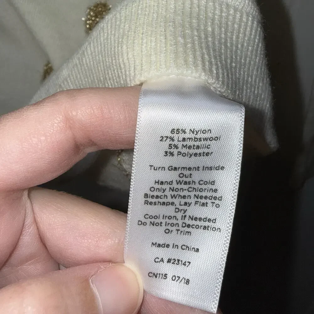 Talbots size measurements